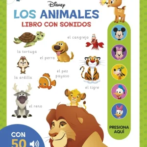 Disney. Libro con sonidos. Animales 2026