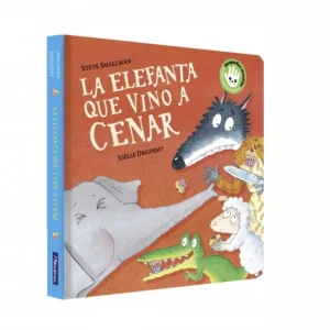 La elefanta que vino a cenar (La ovejita que vino a cenar. Libro de cartón) Smallman, Steve 2025