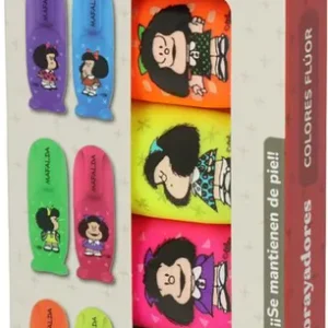 SET 6 MINI MARCADORES MAFALDA