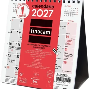 Calendario sobremesa escribir xs 2027 140x150mm