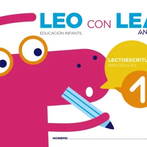 LEO CON LEA 1 MAYÚSCULAS 4 AÑOS AA.VV. 2017