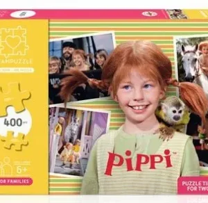 PIPI CALZASLARGAS TEAMPUZZLE FOR FAMILIES DOBLE 100+300PZS