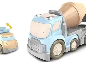 CAMION HORMIGONERA CON CARRO 30CM
