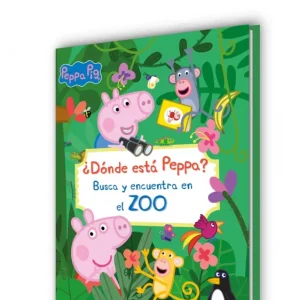Peppa Pig. Libro juguete - ¿Dónde está Peppa? Busca y encuentra en el zoo Hasbro 2025