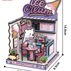 Puzzle madera ice cream 74 piezas