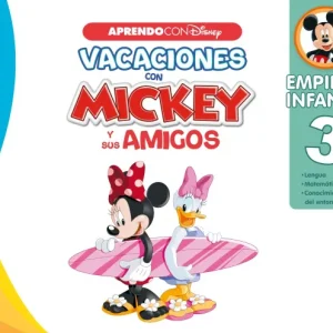 Vacaciones con mickey y sus amigos: empiezo infantil 3 Disney 2022