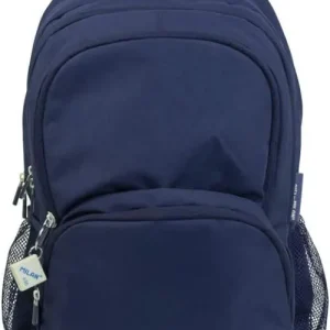 MOCHILA ESCOLAR 4 CREMALLERAS SERIE 1918 AZUL MARINO