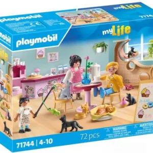 CAFETERIA PARA GATOS PLAYMOBIL