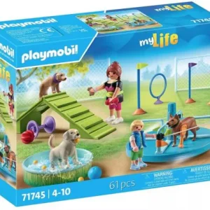 PARQUE PARA PERROS PLAYMOBIL