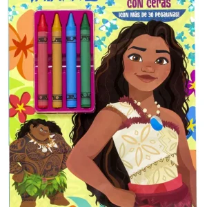 Vaiana 2. Libro para colorear con ceras 2026