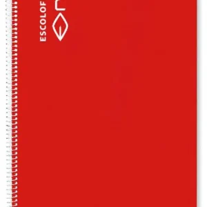 PAQ/5 BLOC A4 40H 70G. PAUTA MONTESSORI 3.5 ROJO