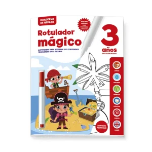 CUADERNO DE REPASO 3 AÑOS - ROTULADOR MAGICO Imagiland 2024