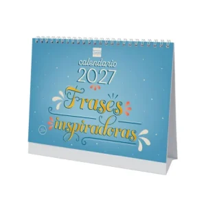 Calendario sobremesa art frases inspiradoras 2027 210x150mm