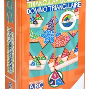 DOMINO TRIANGULAR TRAVEL METAL BOX