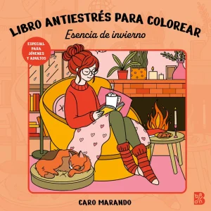 LIBRO ANTIESTRÉS PARA COLOREAR-ESENCIA DE INVIERNO 2026