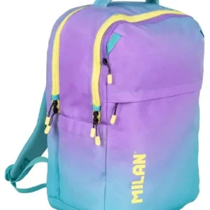 Mochila 5 cremalleras 25l. colección Sunset turquesa