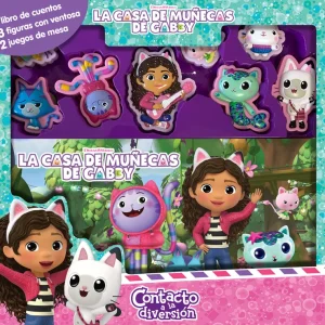 La casa de muñecas de Gabby (Libro+Juego de mesa) (Contacto a la diversión) AA.VV. 2026