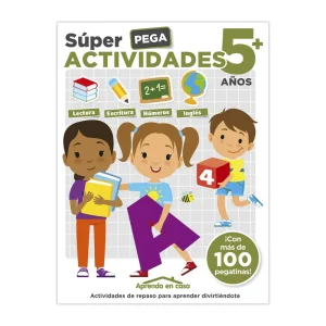APRENDO EN CASA SÚPER PEGA ACTIVIDADES 5+ AÑOS 2024