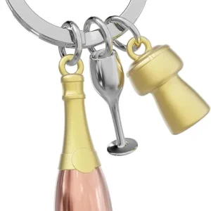 LLAVERO METALMORPHOSE LIFESTYLE CHAMPAGNE ROSE