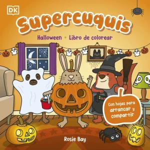 Supercuquis - Halloween: Libro de colorear Rosie Bay 2026
