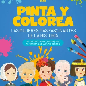 Pinta y colorea las mujeres más fascinantes de la historia Wuji House 2024