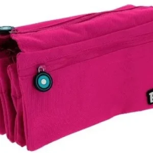 PORTATODO CUADRUPLE PLANO BITS &BOBS MAGENTA 23X12 CM
