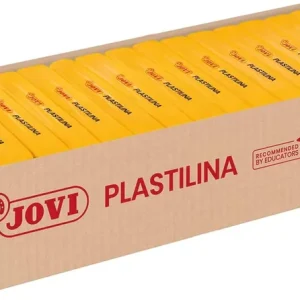 C/15 TACOS PLASTILINA JOVI 72 GRANDE 350G. AMARILLO OSCURO