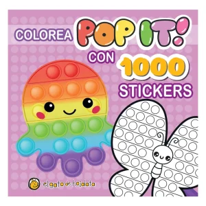 Pulpito ('Pop it!') Colorea con 1000 stickers AA.VV. 2026