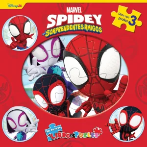Marvel Spidey (Libro+3 puzzles) VV.AA. 2026