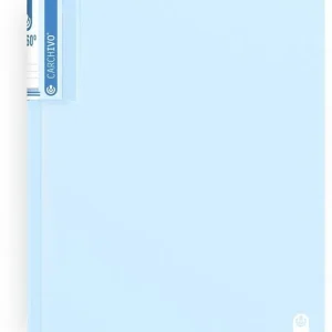 CARPETA ANILLAS A4 4 ANILLAS 40MM FOAM SOFT AZUL