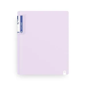 CARPETA ANILLAS A4 4 ANILLAS 25MM FOAM SOFT MALVA