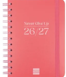 AGENDA ESCOLAR 26-27 4º DP COSMO ROJO ESPIRAL