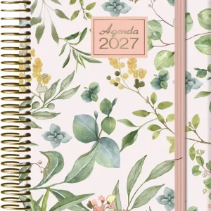 AGENDA ANUAL 2027 GLOSS DIA PAGINA 12,5X18CM SAMARA