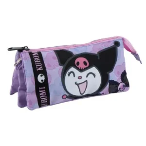 PORTATODOS TRIPLE HELLO KITTY KUROMI