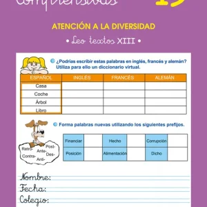 Lecturas comprensivas 19 Martínez Romero, José 2014