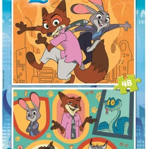 PUZZLE ZOOTROPOLIS 2 2X48 PIEZAS FSC