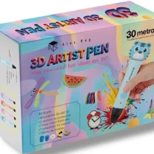 Boligrafo 3d Artist Tiger Full con accesorios colores surtidos