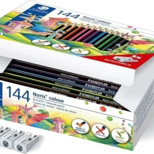Caja 144 lápices noris colour 185 colores surtidos (12 x color)