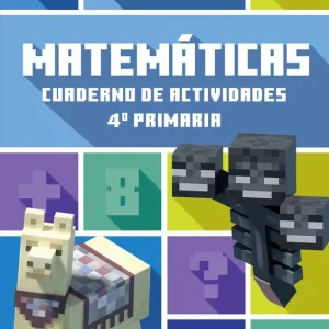 Minecraft oficial: cuaderno de actividades, Matemáticas 4.º primaria Mojang AB 2026