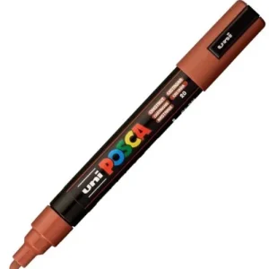 MARCADOR UNI-POSCA PC5M COLOR CASTAÑA PUNTA 1,8-2,5MM