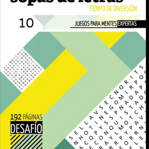 Bloc de Sopas de letras 10 ('Desafío') AA.VV. 2026