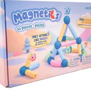 JUEGO MAGNETICS 34 PIEZAS