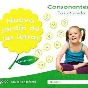 NUEVO JARDÍN DE LAS LETRAS 3 CUADRÍCULA CONSONANTES AA.VV. 2017