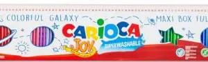 Caja 1 metro de color 100 rotuladores carioca joy punta fina