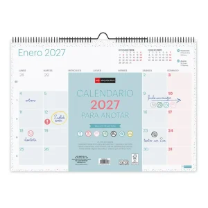 Calendario pared a3 2027 lovely
