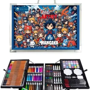 Set aluminio art studio artist manga con 145 piezas