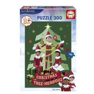 PUZZLE 300 PIEZAS ELF ON THE SHELF