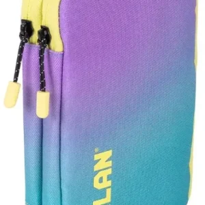 Plumier 2 pisos con contenido coleccion sunset turquesa