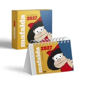 Calendario Mafalda escritorio 2027 Quino 2026