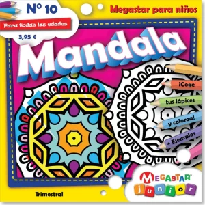 MANDALA JUNIOR COLOREA Y DISFRUTA 10 Vv.Aa.3 2023